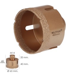 Soporte Sencillo Forja Ø 20 mm. Negro / Dorado (Blister 2 Piezas)