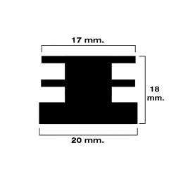 Fusible Cristal Ø 5 x 20 mm. / 6 A. (Caja 100 piezas)