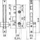 Cerradura Lince 5590 Hn/20 mm.