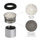 Atomizador Grifos / Monomando F22 (2 piezas) Filtro Aireador Grifo, Economizador de Agua, Difusor Grifo, Aireador Economizador