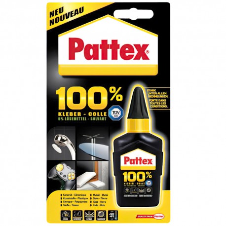 Nural- Pattex 100% Cola (Botella 50 gr.)