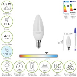 Maneral Ducha Led Indicador Temperatura Ø 11 cm.