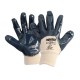 Guantes Nitrilo / Lona Pesados Nimax 9" (Par)