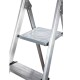 Escalera Doméstica Aluminio Profesional 7 Peldaños 12 cm Grosor.