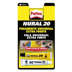 Nural- 20 Blanco Transparente (Juego 2 Tubos 22 cm³.)