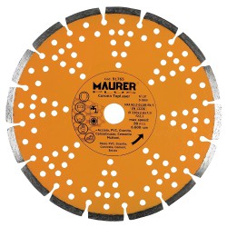 Disco Laminas Lija Circonio 115x22 mm. Grano 40