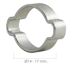 Gancho Uralita 170x44 mm.