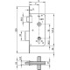 Cerradura Yale 700-hl/80x50