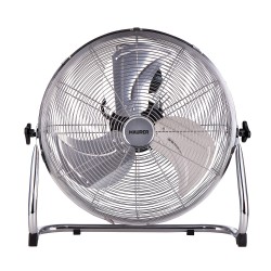 Ventilador Maurer De Suelo Ø 50 cm. Alta Velocidad 3 Velocidades, Inclinable, Motor Aluminio y Cobre, 150 Watt