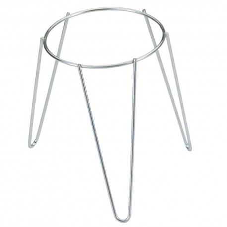 Soporte Maceta Pie Zincado 18 cms