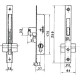 Cerradura Lince 5582n Hn/17 mm.