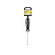 Destornillador Plano Vaciado Acero S2 Mango TPR Bimaterial. Medida 0,8 x Ø 4,0 x 75 mm. DIN5265