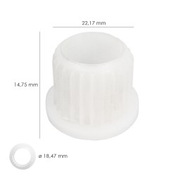 Cuerda Plastificada Cable Acero Ø 3,5 mm. (Madeja 15 m.)