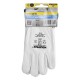 Guantes Piel FLOR 11" C/Colgador (Par)