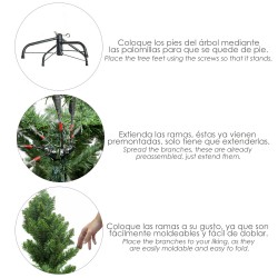 Valvula Esfera Mariposa Mini 3/8" Hembra-Hembra para roscar