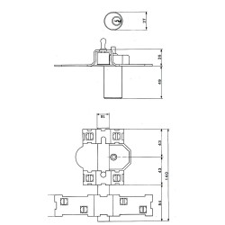 Destornillador Maurer Phillips 0x 80 mm.