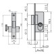 Cerradura Cvl 1979/5 Carpintería Metálica
