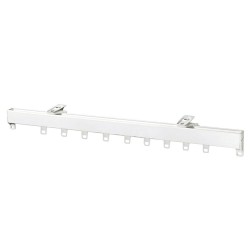 Riel Aluminio P950 Sin Cordon 1,50 Metros Blanco